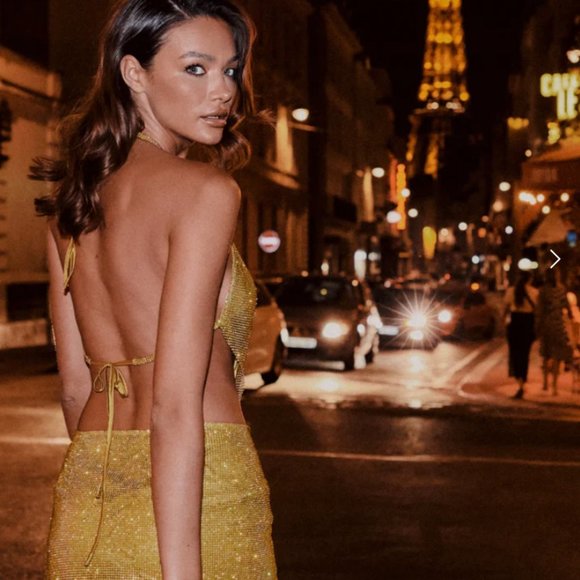 Meshki Glomesh Skirt - Picture 3 of 4